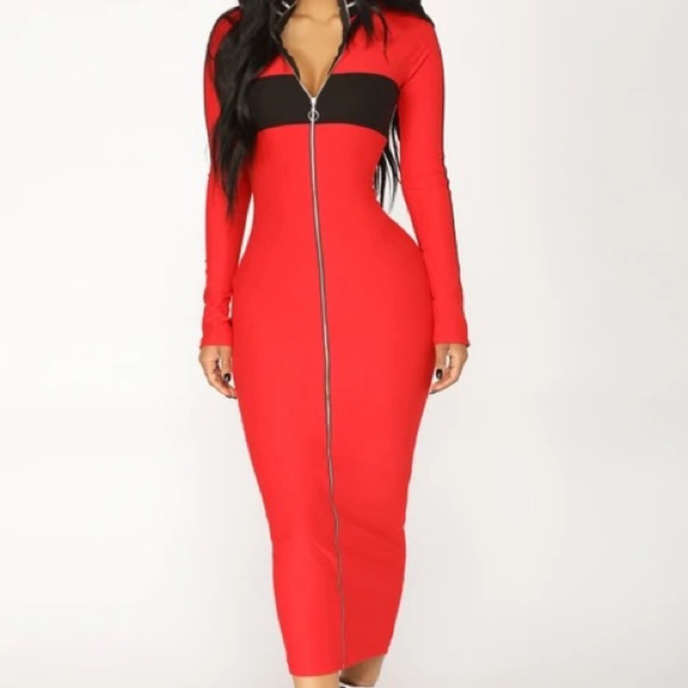 Fashion nova sporty maxi dress